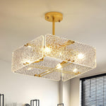Modern flush mount light gold hallway light metal ceiling light
