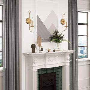 1 light wall sconce light bronze fixture light alloy steel bedroom light