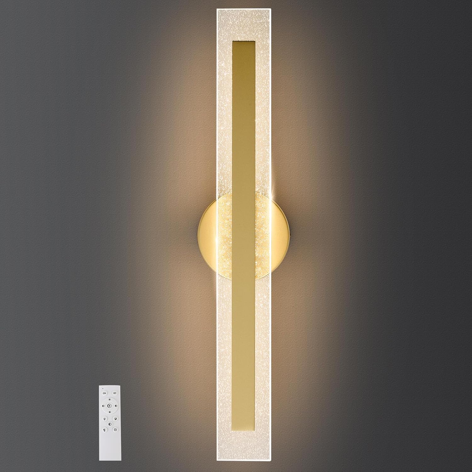 Led bedroom light gold wall light aluminum, metal hallway light