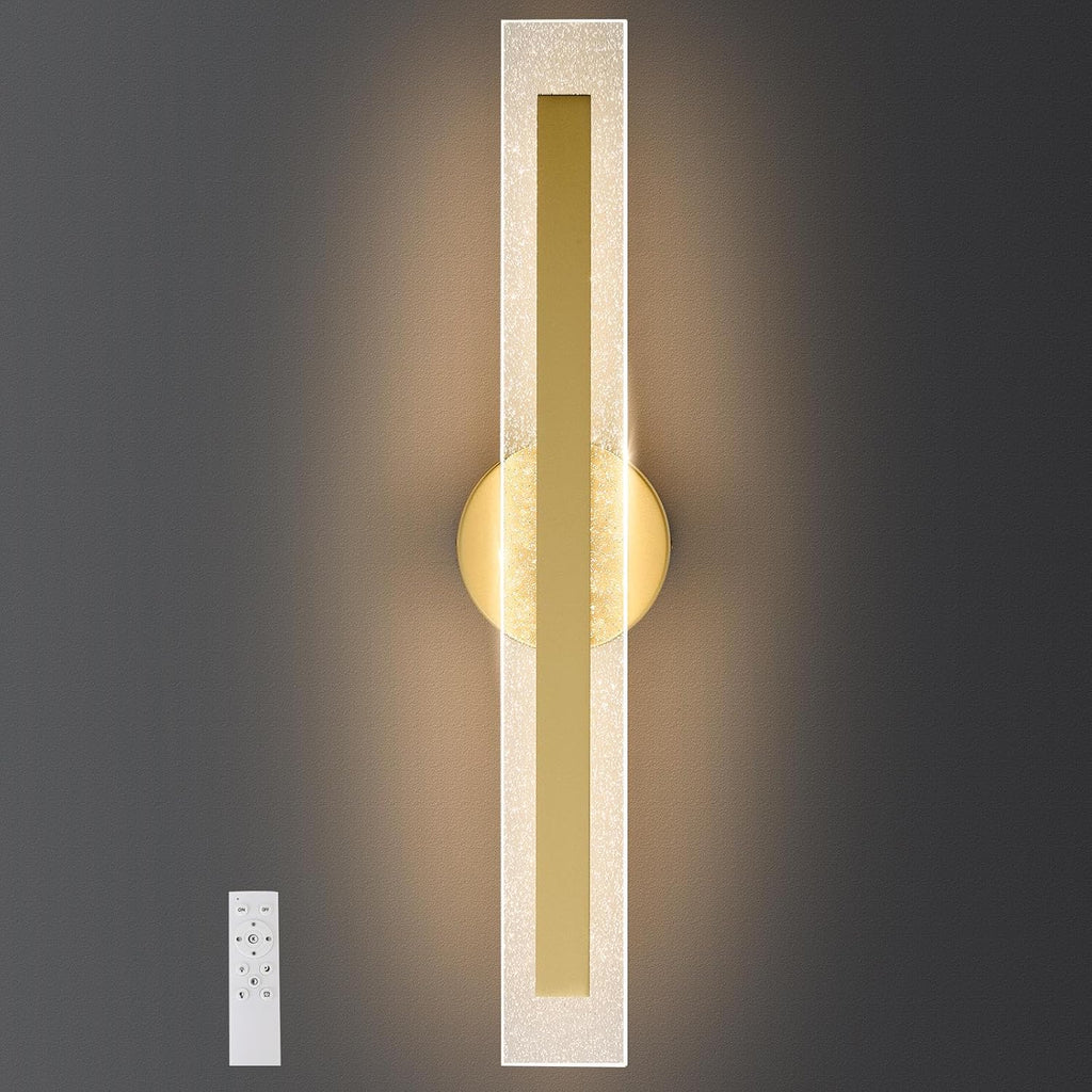 Led bedroom light gold wall light aluminum, metal hallway light