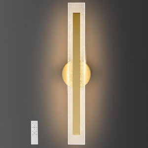 Led bedroom light gold wall light aluminum, metal hallway light