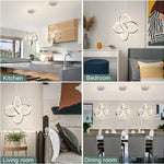 1 pack adjustable hanging light chrome pendant light aluminum bedroom light