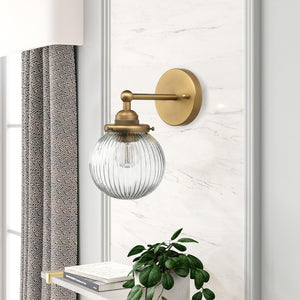 1-light modern wall light antique kitchen light metal vanity light