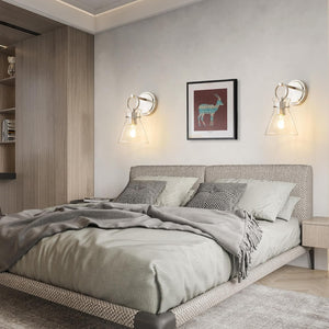 1 pack vanity light nickel wall light glass,metal kitchen light