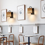 Bohemian bathroom light rattan wall light hemp rope,metal fixtures light