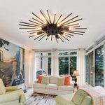 8 light ceiling light black kitchen light metal hallway light