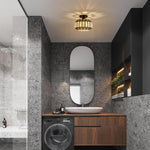 1 light entryway light black hallway light metal ceiling light