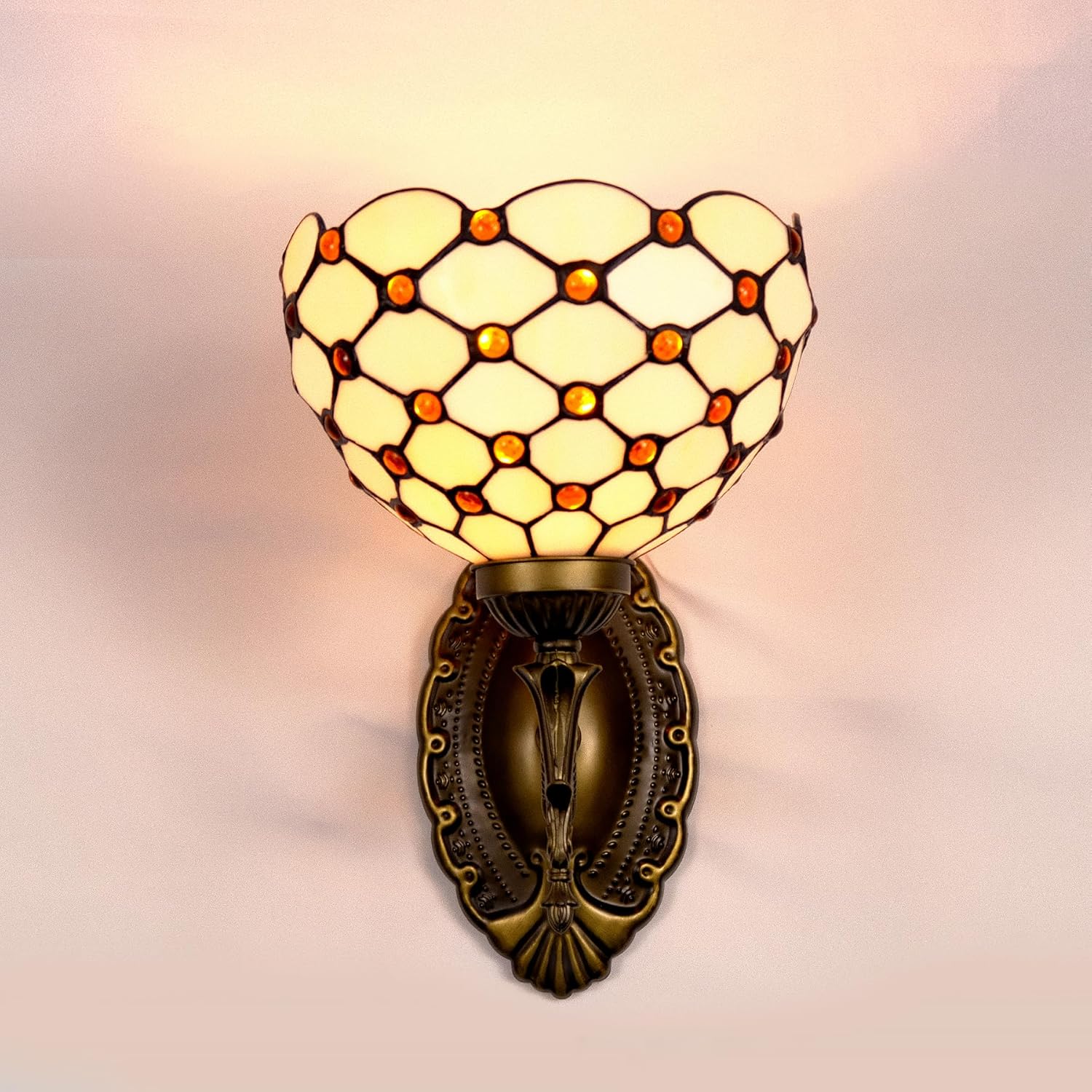 8 inch hallway light white wall light glass, metal kitchen light