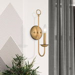 1 light wall sconce light bronze fixture light alloy steel bedroom light