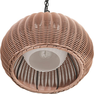 1-light pendant light salvador hanging light plastic, metal kitchen light