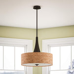 3-Light Pendant light oil-rubbed bronze hanging light alloy steel home decor light