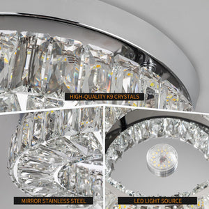 11.8 led ceiling light silver mount light metal chandelier light