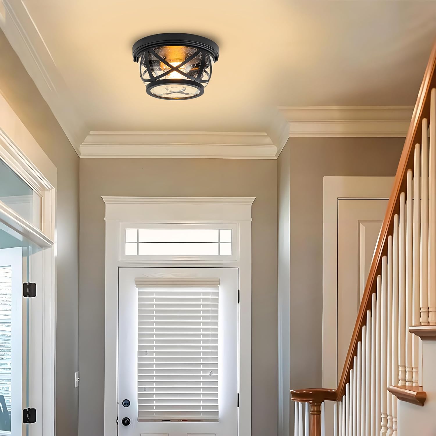 2-light modern hallway light black ceiling light glass,metal kitchen light