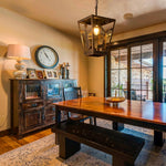 Industrial kitchen light bronze fixture light metal pendant light