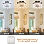 Led ceiling light chrome-multi-colored entryway light crystal ,steel hallway light