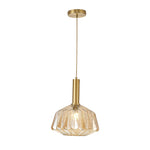 11.81” Bedroom lights gold bulbs light glass, metal pendant light fixtures