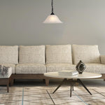 Vintage plug in pendant light black hanging lights glass, metal island lamp