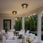 2-light modern hallway light black ceiling light glass,metal kitchen light