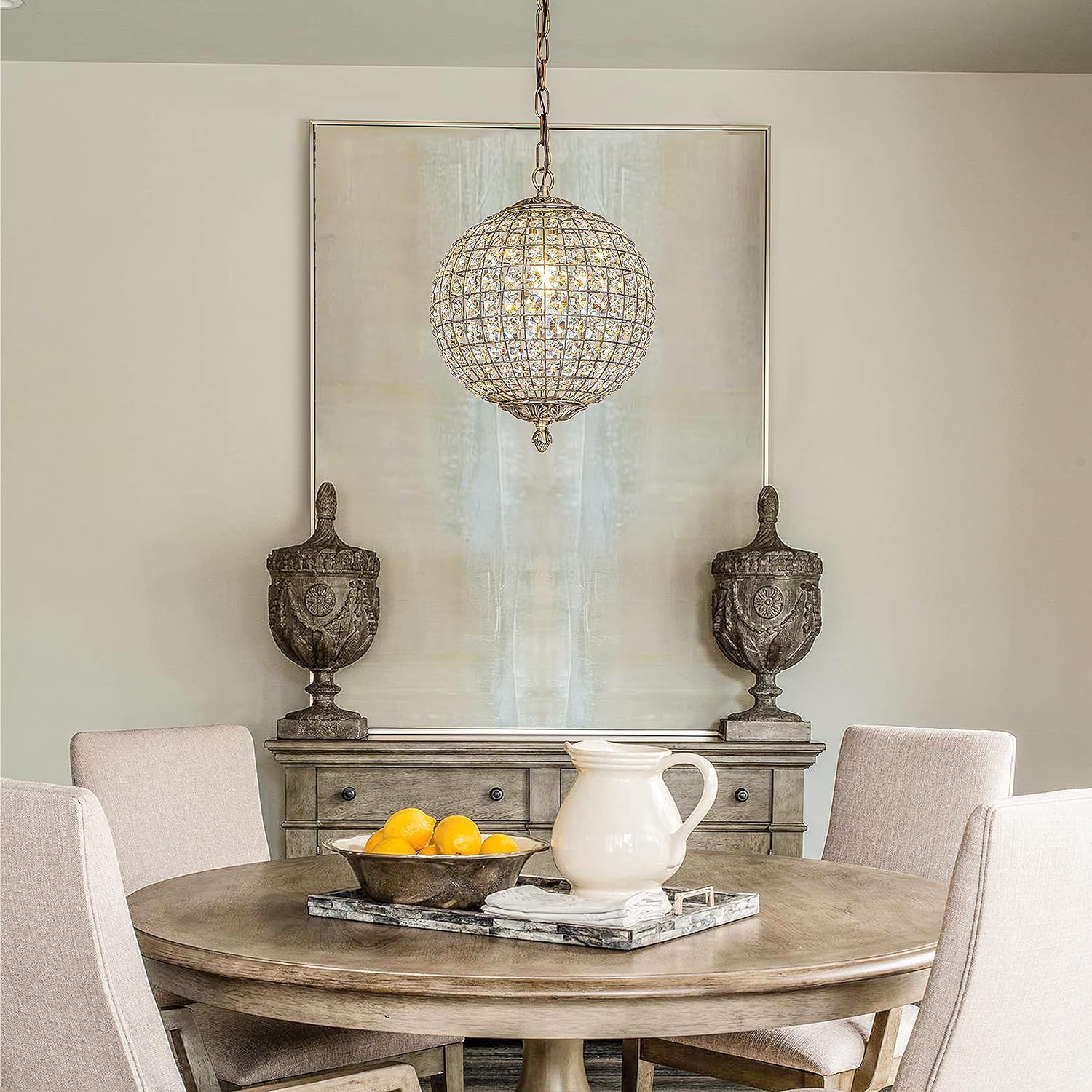 1-light chandelier light gold bedoom light iron,crystal pendant light