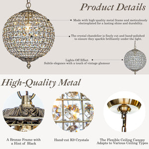 1-light chandelier light gold bedoom light iron,crystal pendant light