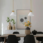 1 Light pendant light gold , milk white island lights  glass, metal light fixture