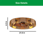 4 Bulb ceiling fans brozne flush mount copper best ceiling fans