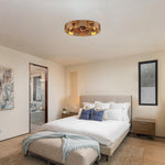 4 Bulb ceiling fans brozne flush mount copper best ceiling fans