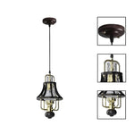 Farmhouse dining room chandeliers black, brass color pendant lights glass, iron, metal, wood hanging light