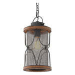 Farmhouse pendant light rust lantern hanging light