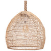 Hand woven pendant light rope pendant lamp
