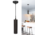 LED modern pendant light fixture matt black pendant lights for kitchen island