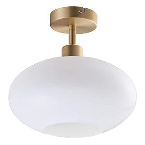 Modern glass ceiling lamp brass ceiling light fixture