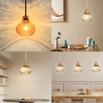 Metal kitchen island decor Light 1 Light black and gold pendant light Classic hanging lights indoor