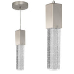 Modern Bubble glass light fixture Crystal pendant lights kitchen island Adjustable Contemporary light
