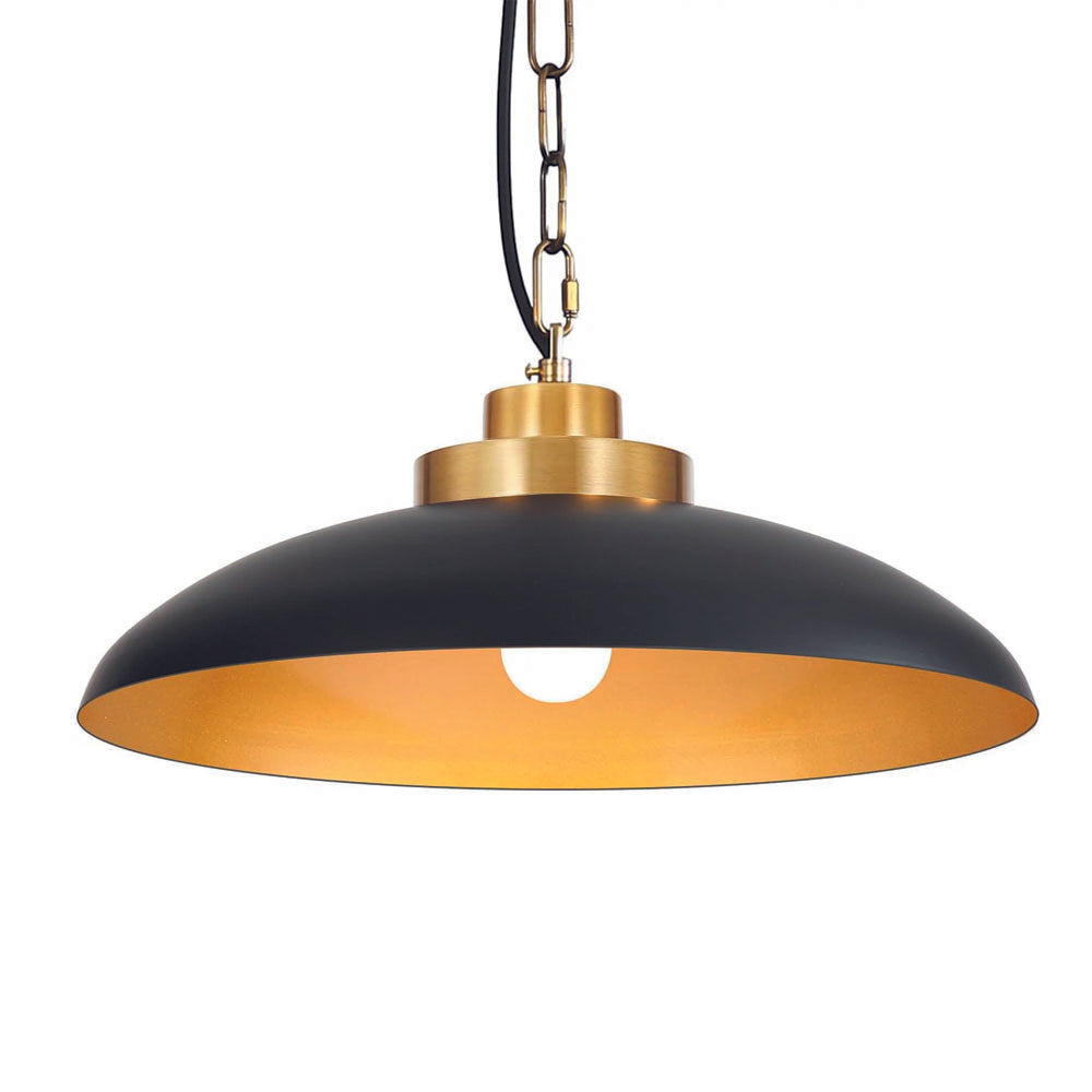 Farmhouse pendant light black and gold dining rooms light metal living rooms light