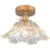 11 inch ceiling light white hallway light glass fixtures light