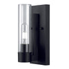1-light wall light black mount light ‎iron cylindrical light