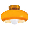 11.02 inch bedroom light brown ceiling light glass kitchen light