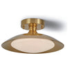 Led ceiling light brass hallway light metal, acrylic kitchen light