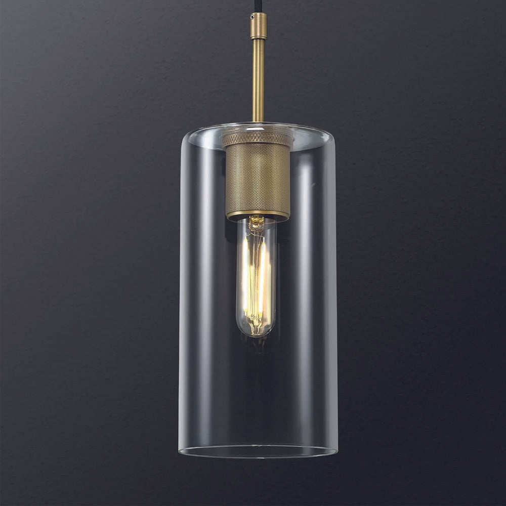 Modern pendant light brass island sink light brass glass hallway light