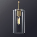 Modern pendant light brass island sink light brass glass hallway light