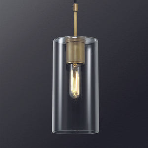 Modern pendant light brass island sink light brass glass hallway light