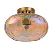 1-light hallway light gold ceiling light metal, glass,brass kitchen light
