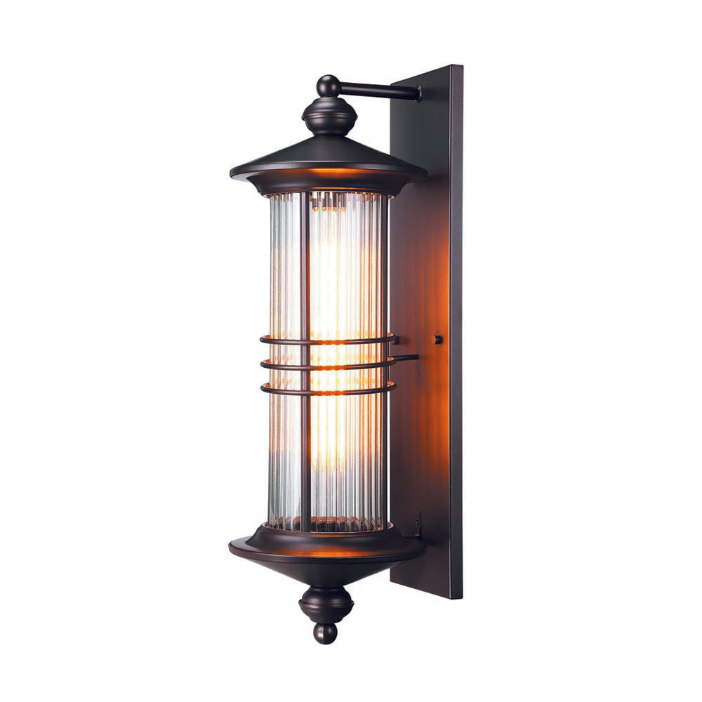 23inch wall lantern bronze porch ligh aluminum, glass, metal mount light