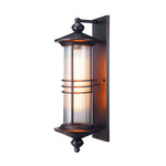 23inch wall lantern bronze porch ligh aluminum, glass, metal mount light