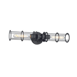 2 light vanity light black cylinder light metal wall light