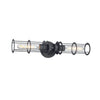 2 light vanity light black cylinder light metal wall light
