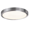 10 inch led flush mount light nickel kitchen light aluminum, glass ceiling light
