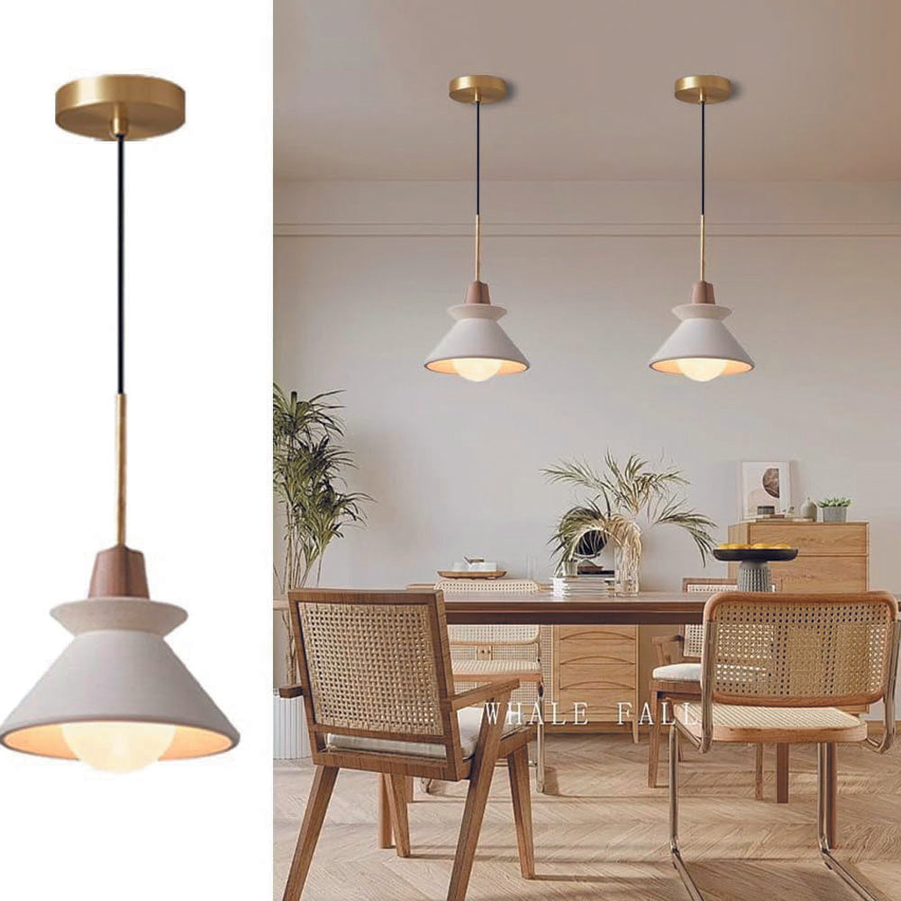 7.7 inch kitchen light white dining room light concrete/cement pendant lights