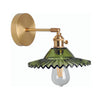 Industrial doorway light green wall light glass bathroom light